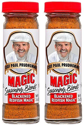 Chef Paul Prudhomme&#39;s Magic Seasoning Blends Chef Paul Blackened Redfish Magic Seasoning, 2-Ounce (Pack of 2)