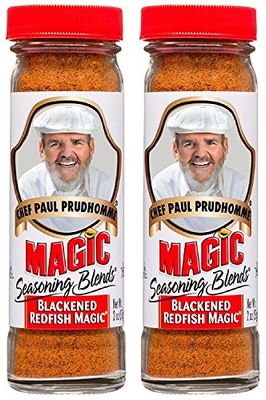 Chef Paul Prudhomme&#39;s Magic Seasoning Blends Chef Paul Blackened Redfish Magic Seasoning, 2-Ounce (Pack of 2)