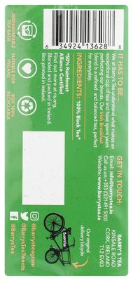 Barry's Irish Breakfast Tea, 40 Tea Bags