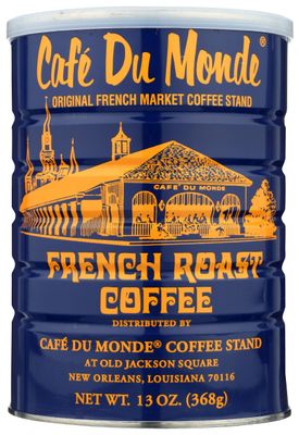 Cafe Du Monde French Roast Dark Coffee, 13 Ounce