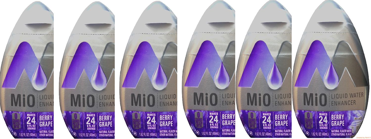 Mio Liquid Water Enhancer, Berry Grape, 1.62 OZ 6-Pack