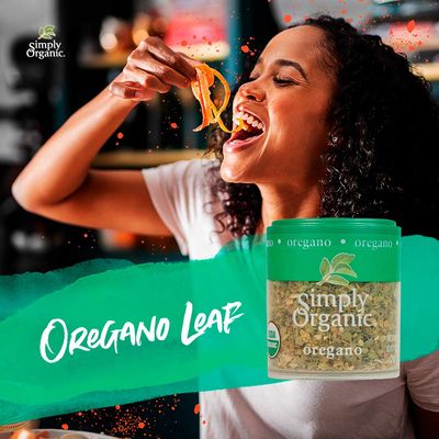 Simply Organic Oregano Leaf, Cut &amp; Sifted, Certified Organic | 0.07 oz | Pack of 6 | Origanum onites