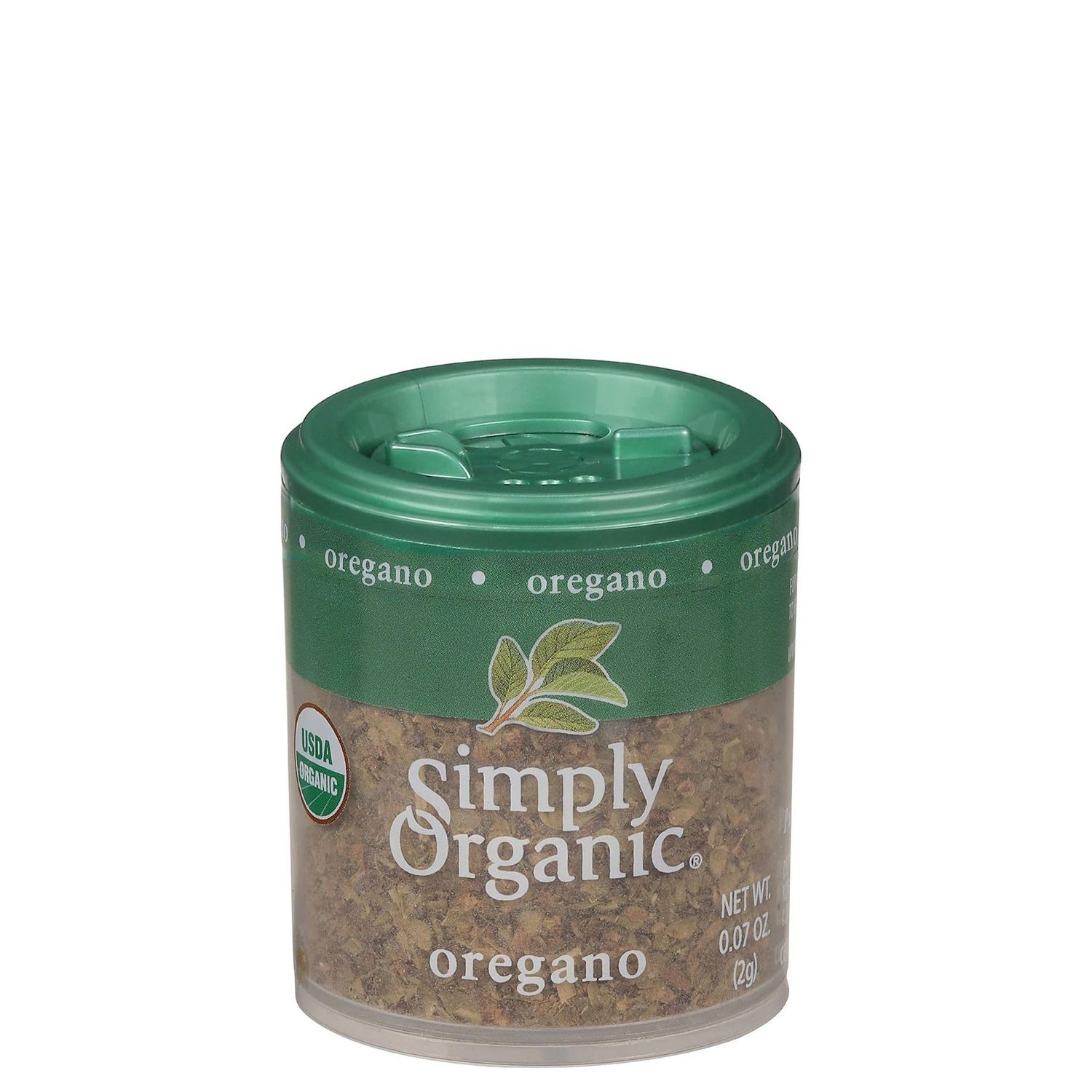 Simply Organic Oregano Leaf, Cut &amp; Sifted, Certified Organic | 0.07 oz | Pack of 6 | Origanum onites