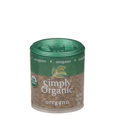 Simply Organic Oregano Leaf, Cut &amp; Sifted, Certified Organic | 0.07 oz | Pack of 6 | Origanum onites