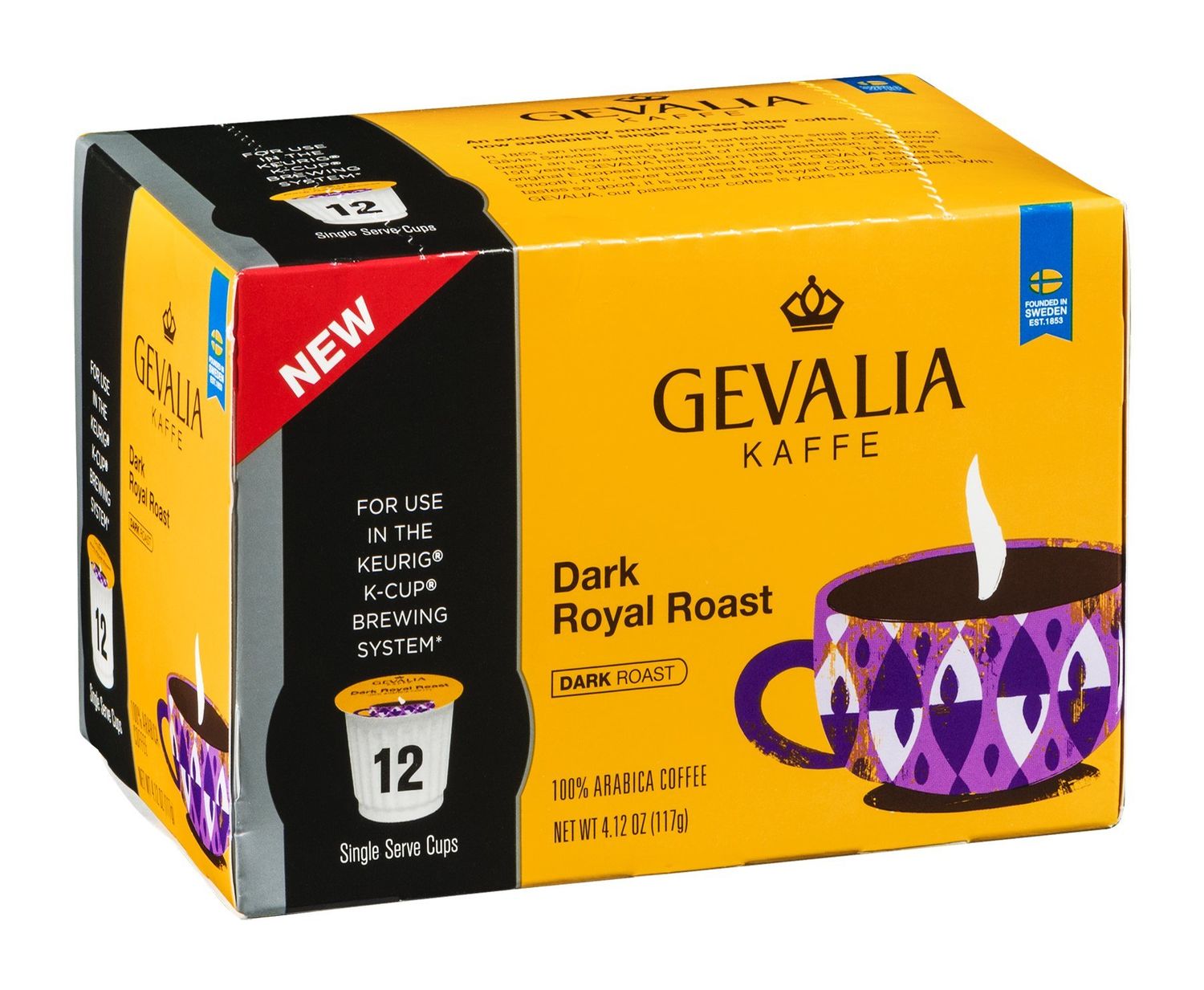 Gevalia Dark Royal Roast (Case of 6)