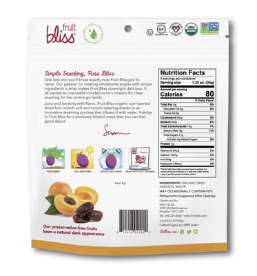 Unsulfured Turkish Apricots - Organic Apricots Dried Fruit Snacks - Healthy Snacks for On the Go &amp; Post Workout Snacks - Non-GMO, Gluten-Free, Dried Apricot Fruit Snacks (1 Pack - 5 oz. each)