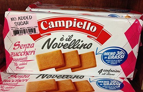 (Pack of 3) Italian Campiello Sugar Free Cookie Senza Zuccheri 350g