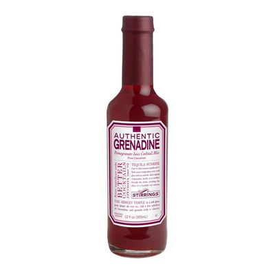 Stirrings Authentic Grenadine Cocktail Mixer, 12 Ounce | Pack of 1