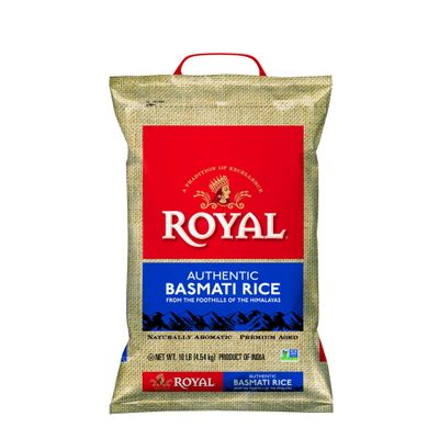 Royal White Basmati Rice, 10lb