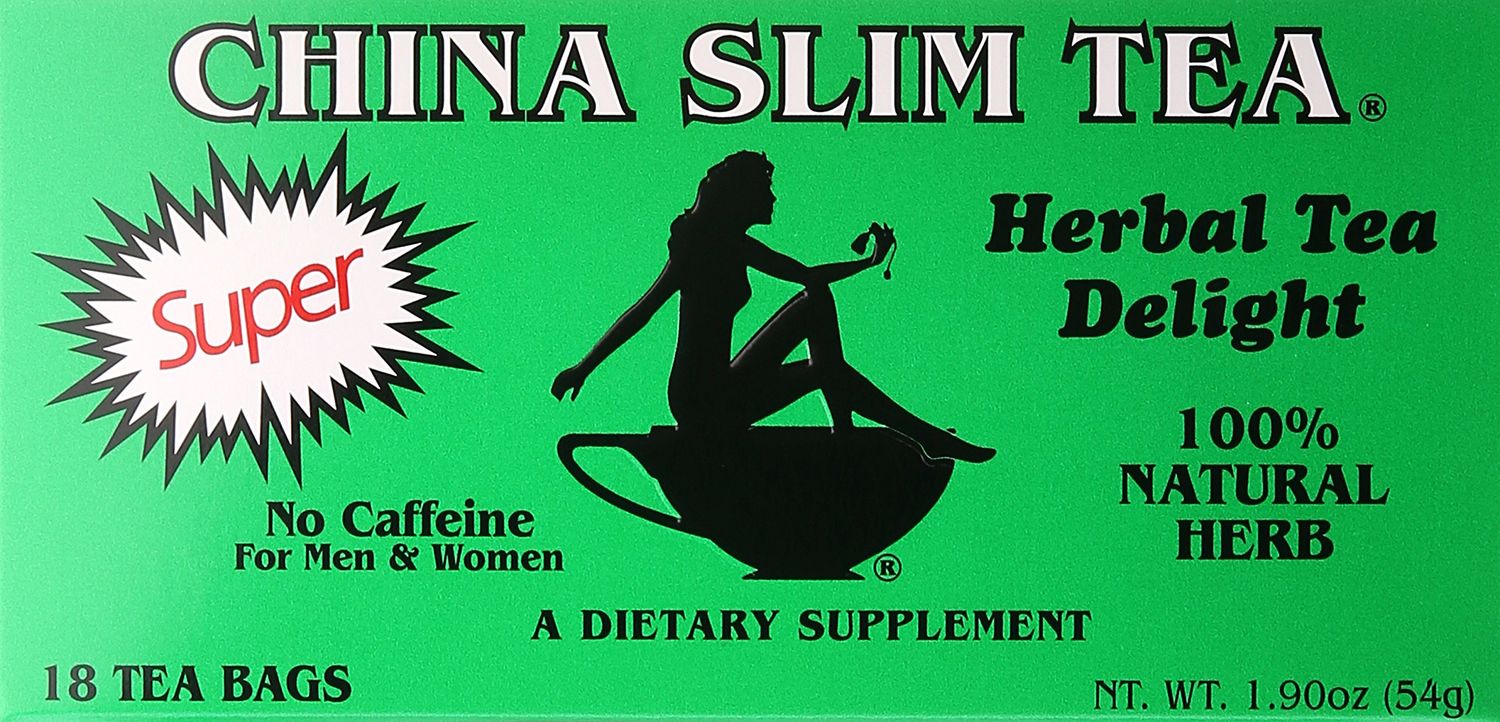 China Slim Tea Super Slim Dieter&#39;s Delight All Natural 18 Tea Bags