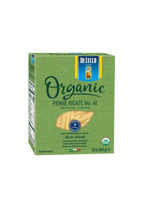 De Cecco Pasta Organic Penne Rigate, 12 Ounce (Pack of 1) (2409474041)