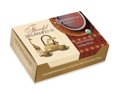 Davidson's Organics, South African Rooibos, 100-count Individually Wrapped Tea Bags