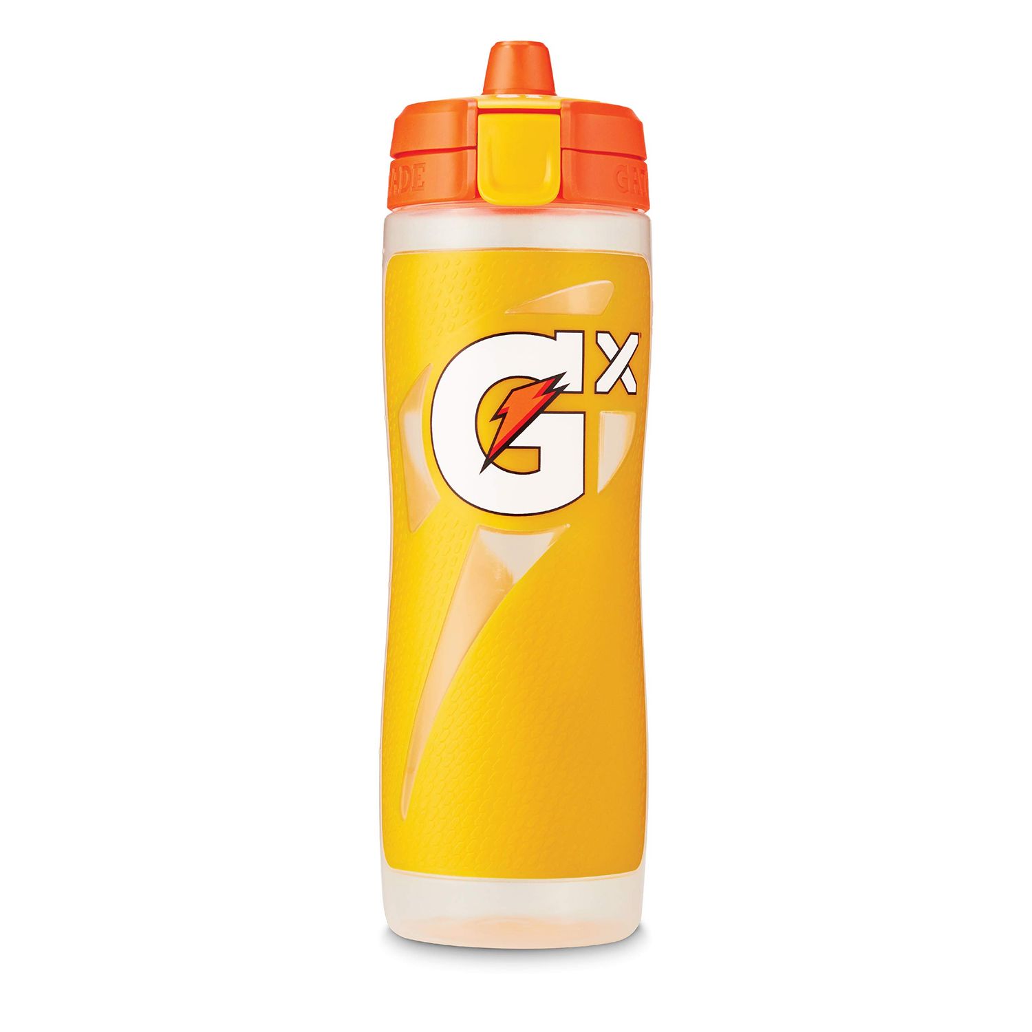 Gatorade Gx Kitchen Hydration System, Non-Slip Gx Squeeze Bottles &amp; Gx Sports Drink Concentrate Pods Yellow,Plastic