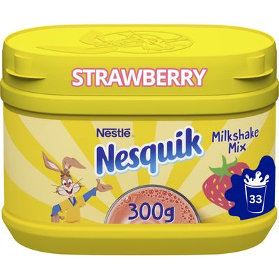 Nesquik Strawberry Milkshake Mix 300g