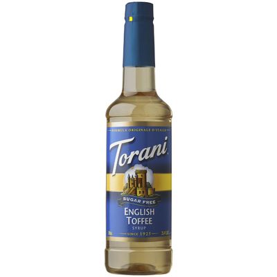 Torani English Toffee Syrup Sugar Free