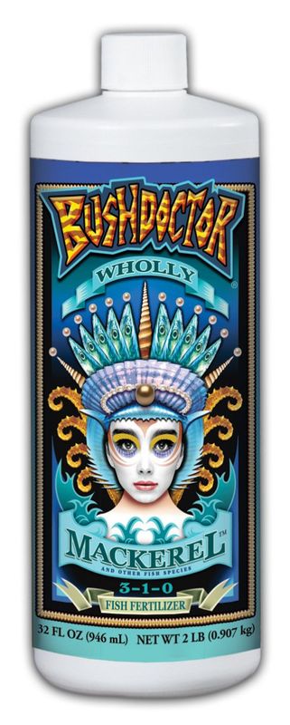 FoxFarm Bush Doctor Wholly Mackerel Organic Fertilizer 32 oz.