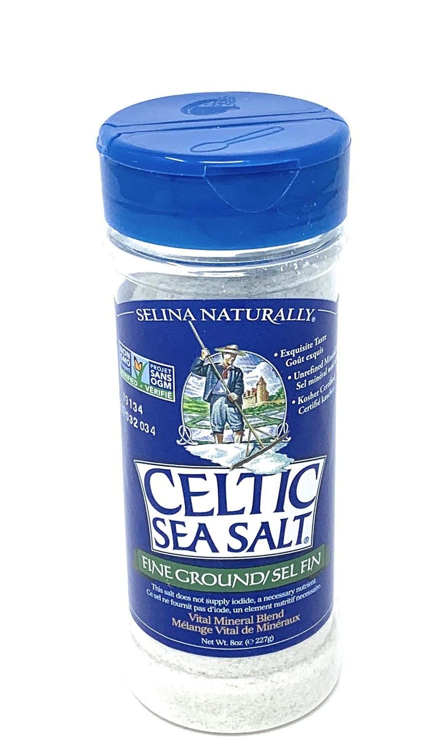 Celtic Sea Salt, Fine Ground Shaker, 8 oz