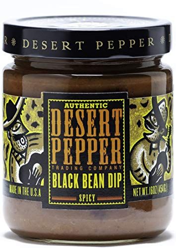 Desert Pepper Spicy Black Bean Dip (16 Ounces, 1)