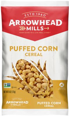 Arrowhead Mills Puffed Corn Cereal, 6 oz (Pack of 2)