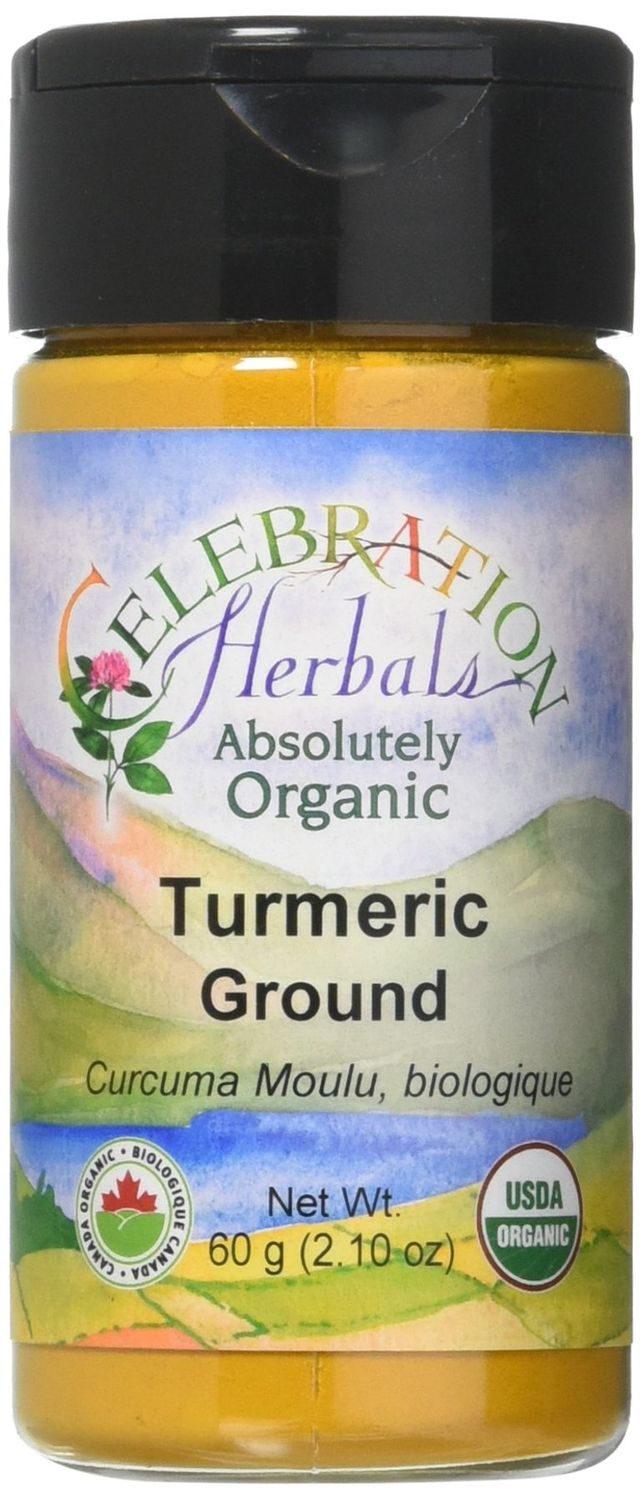 CELEBRATION HERBALS Turmeric Root Ground Organic 50 g, 0.02 Pound