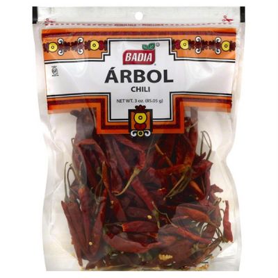 CHILI PODS ARBOL