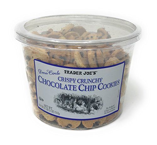 Trader Joe's Crispy Crunchy Chocolate Chip Cookies 18 Oz