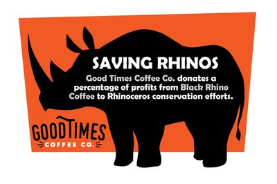 Black Rhino Espresso Roast Coffee, Single Serve Cups for Keurig K-Cup Brewers, 72 Count