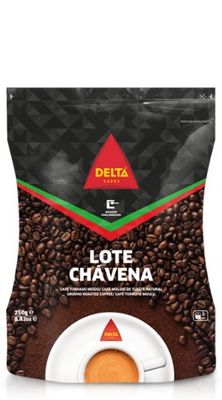 Delta Roasted Arabica and Robusta Whole Coffee Beans 250g