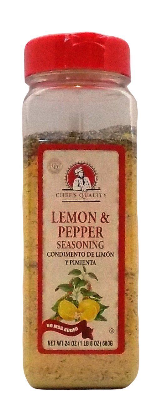 Chef&#39;s Quality - Lemon Pepper Seasoning - 1.5 lb Jar