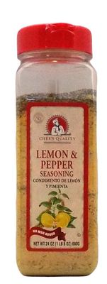 Chef&#39;s Quality - Lemon Pepper Seasoning - 1.5 lb Jar