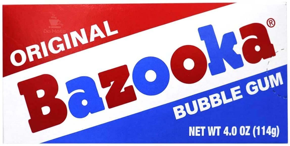 Bazooka Original Bubble Gum, 4 oz