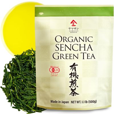 Green Tea Loose Leaf Sencha Bulk, JAS Certified Organic, Japan, 500g BagCHAGANJU