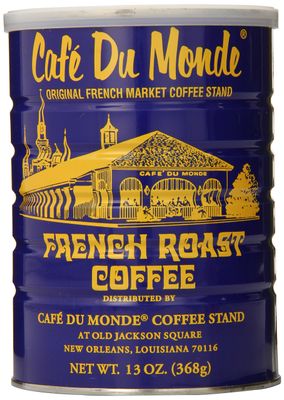 Cafe Du Monde Coffee, French Roast, 13 Ounce (Pack of 3)