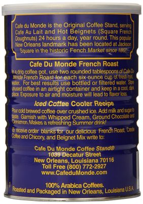 Cafe Du Monde Coffee, French Roast, 13 Ounce (Pack of 3)
