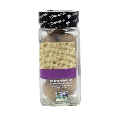 The Spice Hunter Nutmeg, East/West Indies, Whole, 1.9-Ounce Jar
