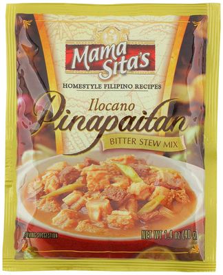Mama Sitas Ilocano Pinapaitan Bitter Stew Mix (6 Pack, Total of 8.4oz) (Ilocano Pinapaitan)