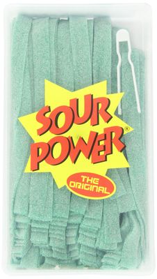 Sour Power Belts, Green Apple (150-Count Belts), 42.3-Ounce Tub