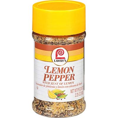 Lawry&#39;s Lemon Pepper with Zest of Lemon, 2.25 Oz