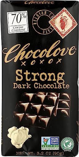Chocolove Strong Dark Chocolate, 3.2 oz