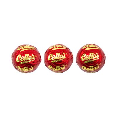 Cella's Dark Chocolate Covered Cherries - Premium Cherry Cordial Candies - Individually Wrapped with Display Box (72-Count Box - 2.25 Pounds)