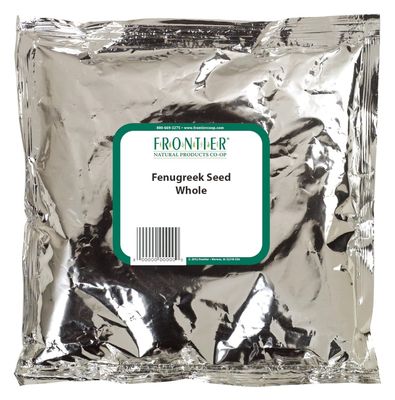 Frontier Co-op Whole Fenugreek Seed, 1-Pound Bulk, Used In Ethnic Cuisines, For Max Flavor &amp; Aroma Toast Prior to Use, Kosher(Pack of 3)