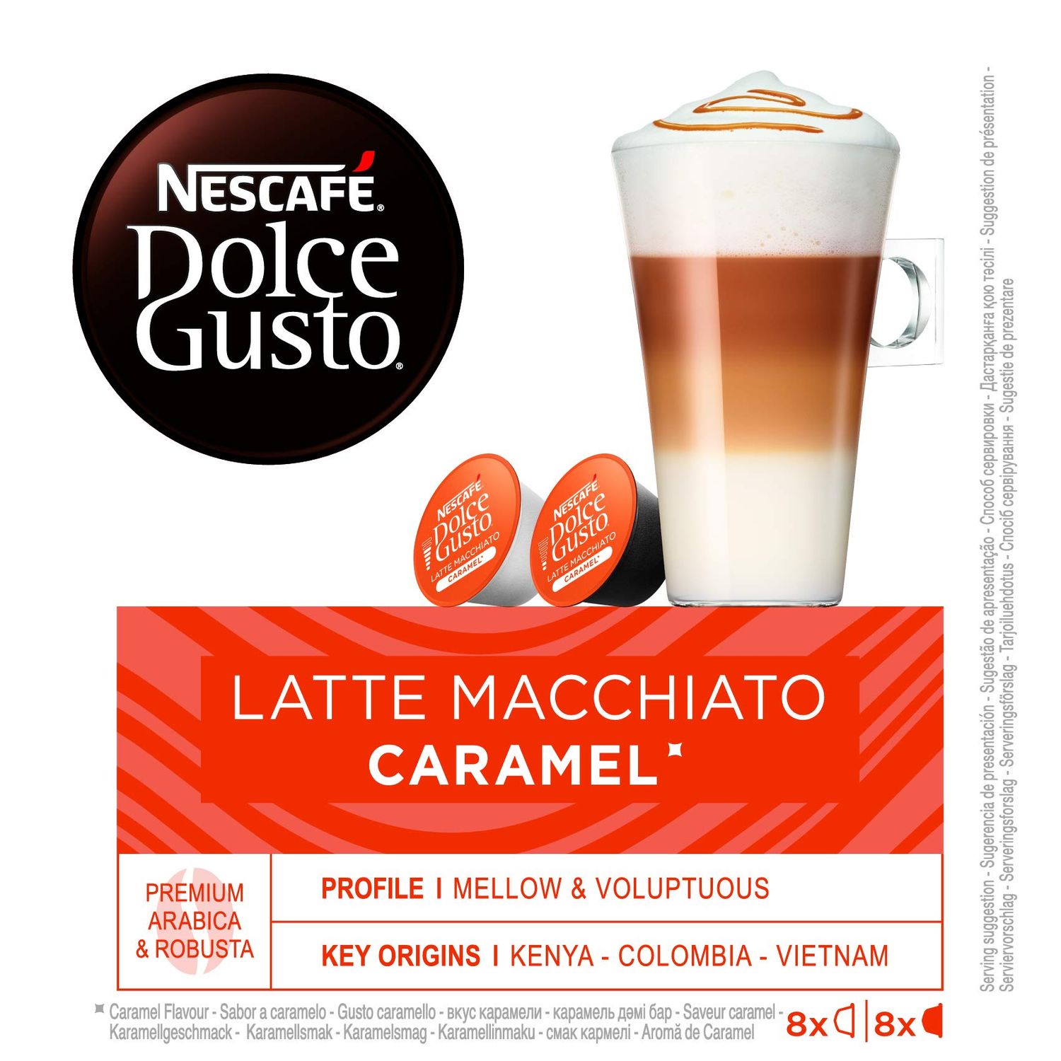 M Block &amp; Sons Inc/nestle 02430 Nescafe Caramel Macchiato Capsule