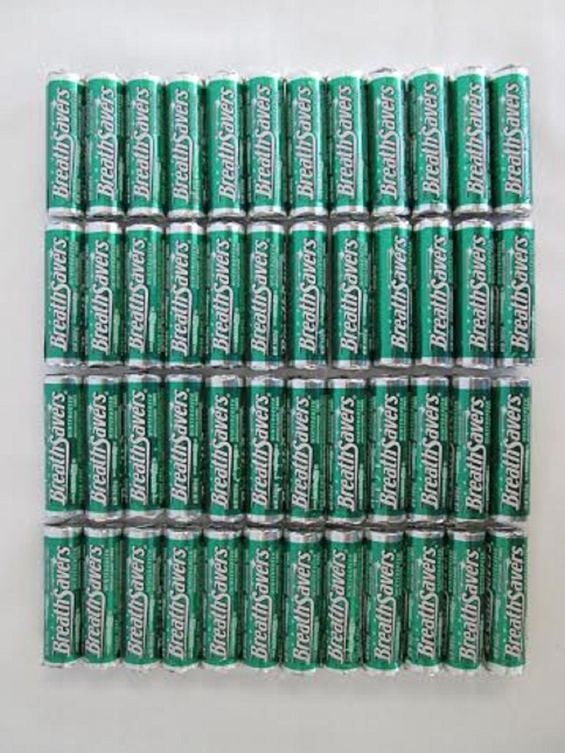 Breathsavers Wintergreen Mints, 0.75-Ounce Rolls (Pack of 48)