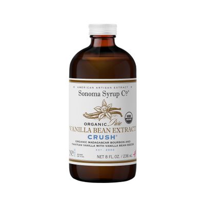 Sonoma Syrup Co Organic Pure Vanilla Bean Extract Crush, 8 oz