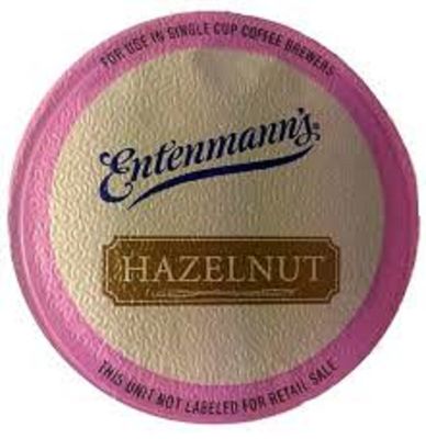 Entenmanns Coffee Single Serve Hazelnut, 10 ct