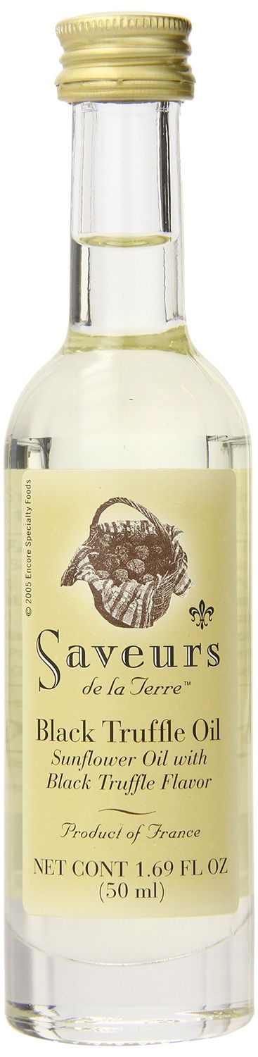 Saveurs Black Truffle Oil, 1.69-Ounce Bottles (Pack of 2)