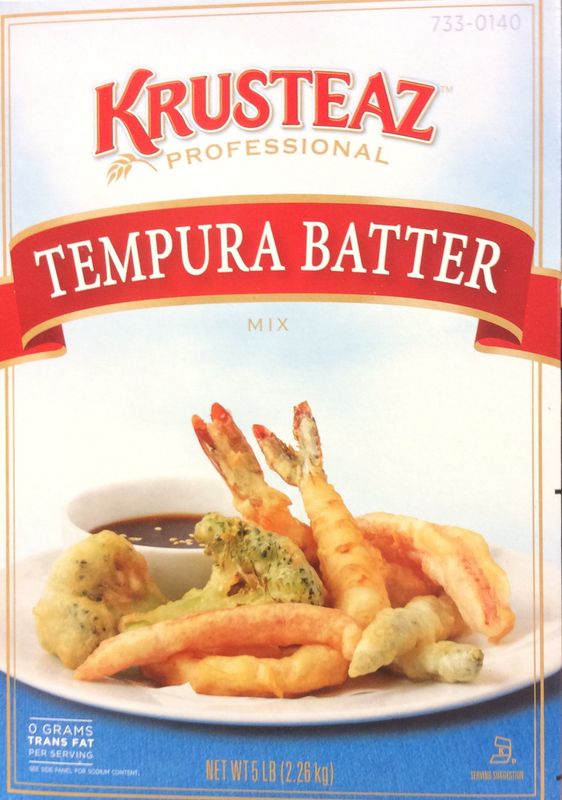 5 Pound Krusteaz Tempura Batter Mix Just Add Water No MSG Added Zero Grams Trans Fat Restaurant Quality