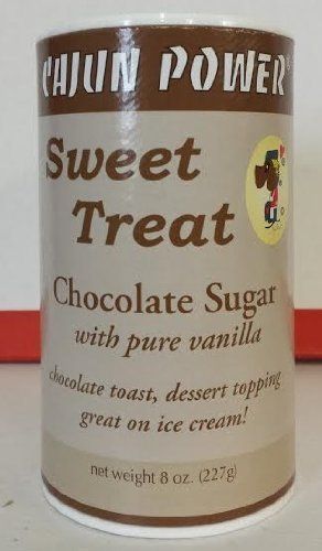 Cajun Power Sweet Treat Chocolate Sugar with Pure Vanilla 8oz