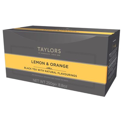 Taylors of Harrogate Lemon &amp; Orange Black Tea, 100 Count