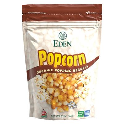 One 20 oz Eden Foods Organic Popcorn Kernels